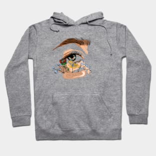 Eye illustration - I'm seeing you Hoodie